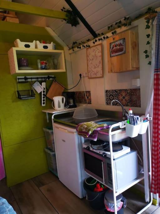 Trekkershut - Tiny House - Hikers Cottage Wijster Екстер'єр фото